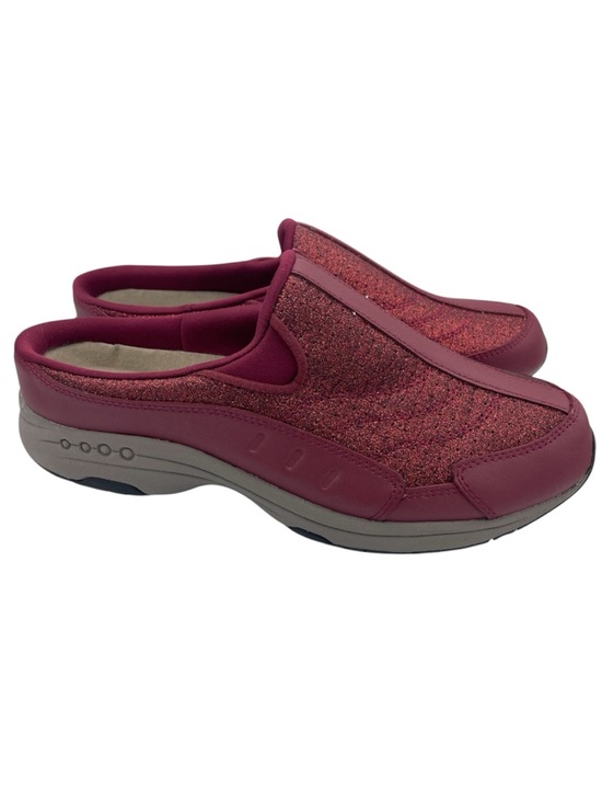Easy Spirit Shoes - Easy Spirit red slip on glitter comfy sneakers women’s Size 7 1/2M